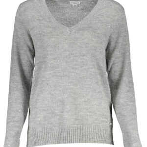 US POLO ASSN. WOMEN'S SILVER SWEATER