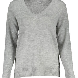 US POLO ASSN. WOMEN'S SILVER SWEATER