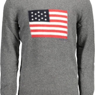 US POLO ASSN. MEN'S GREY SWEATER