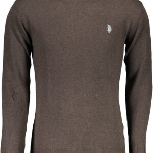 US POLO ASSN. MEN'S BROWN SWEATER