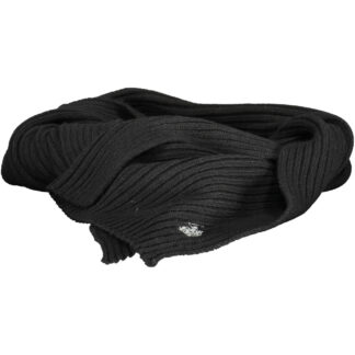 US POLO ASSN. MEN'S BLACK SCARF