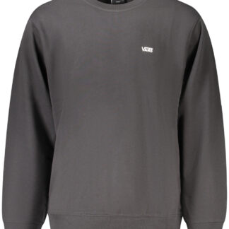VANS MEN'S BLACK ZIP-UP SWEATSHIRT