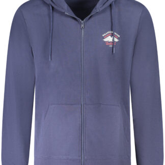 WRANGLER MEN'S ZIP-UP SWEATSHIRT BLUE